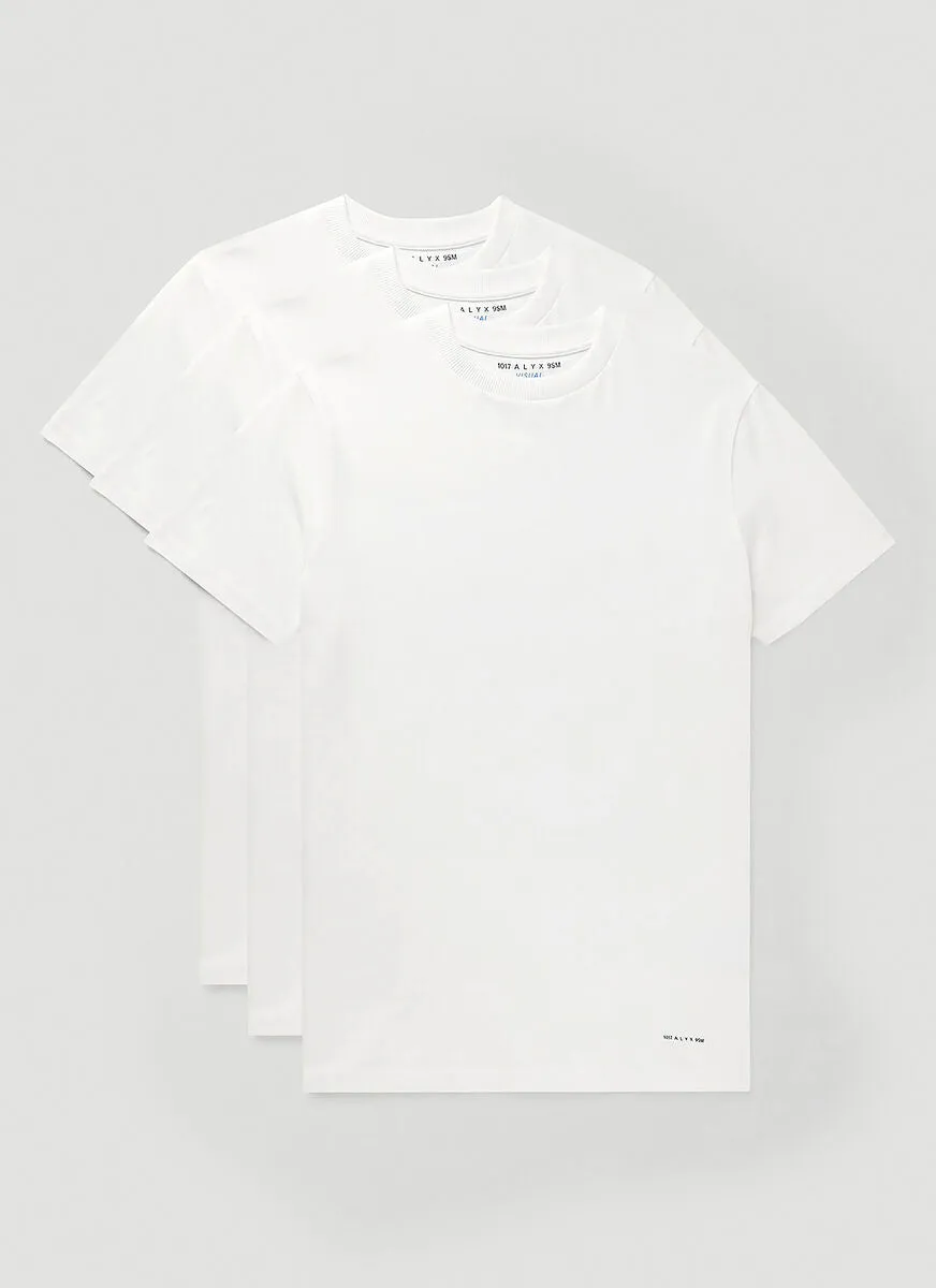 1017 ALYX 9SM 3 Pack Logo Printed T-Shirt