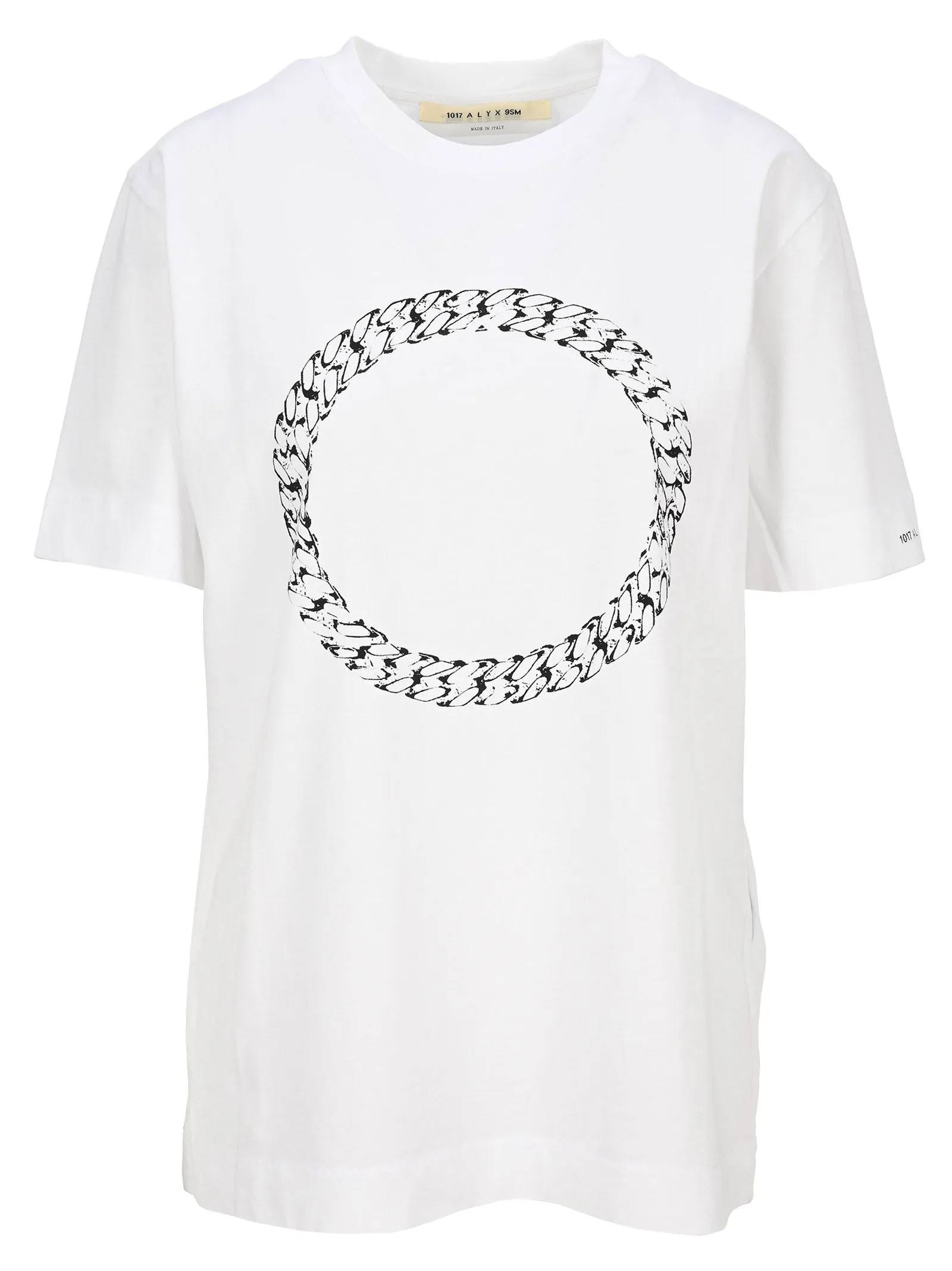 1017 ALYX 9SM Chain Link Printed Crewneck T-Shirt