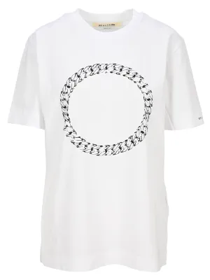 1017 ALYX 9SM Chain Link Printed Crewneck T-Shirt