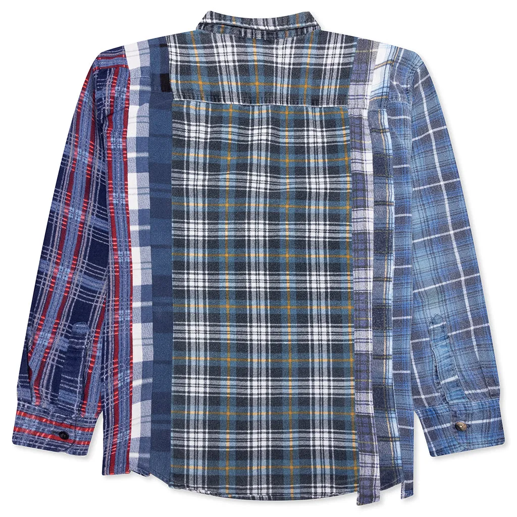 7 Cuts Flannel Shirt - Assorted