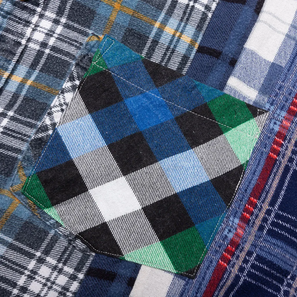 7 Cuts Flannel Shirt - Assorted