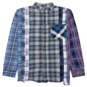 7 Cuts Flannel Shirt - Assorted