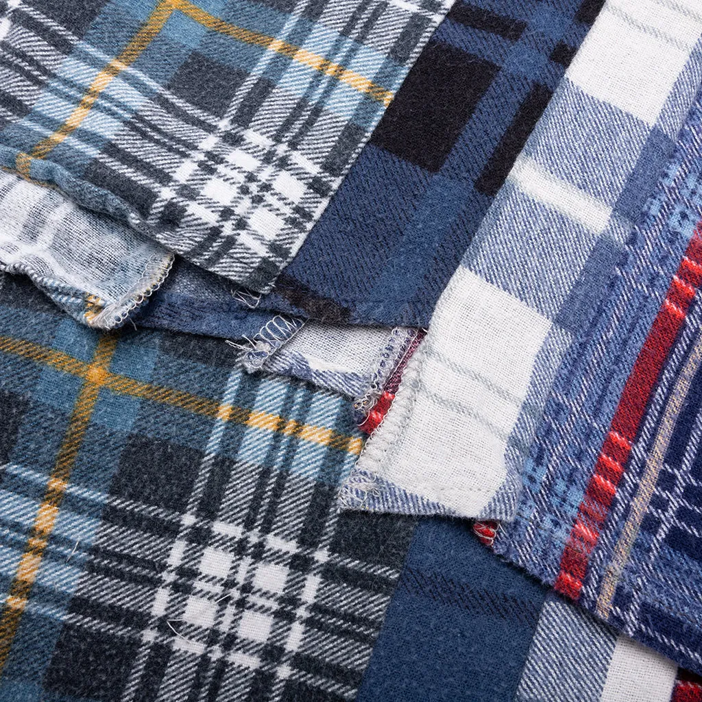 7 Cuts Flannel Shirt - Assorted