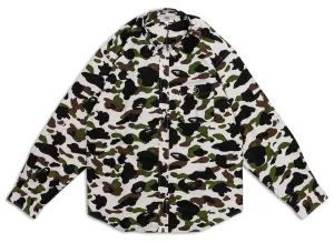 A Bathing Ape 1st Camo Stripe Relaxed Fit L/S Shirt xld