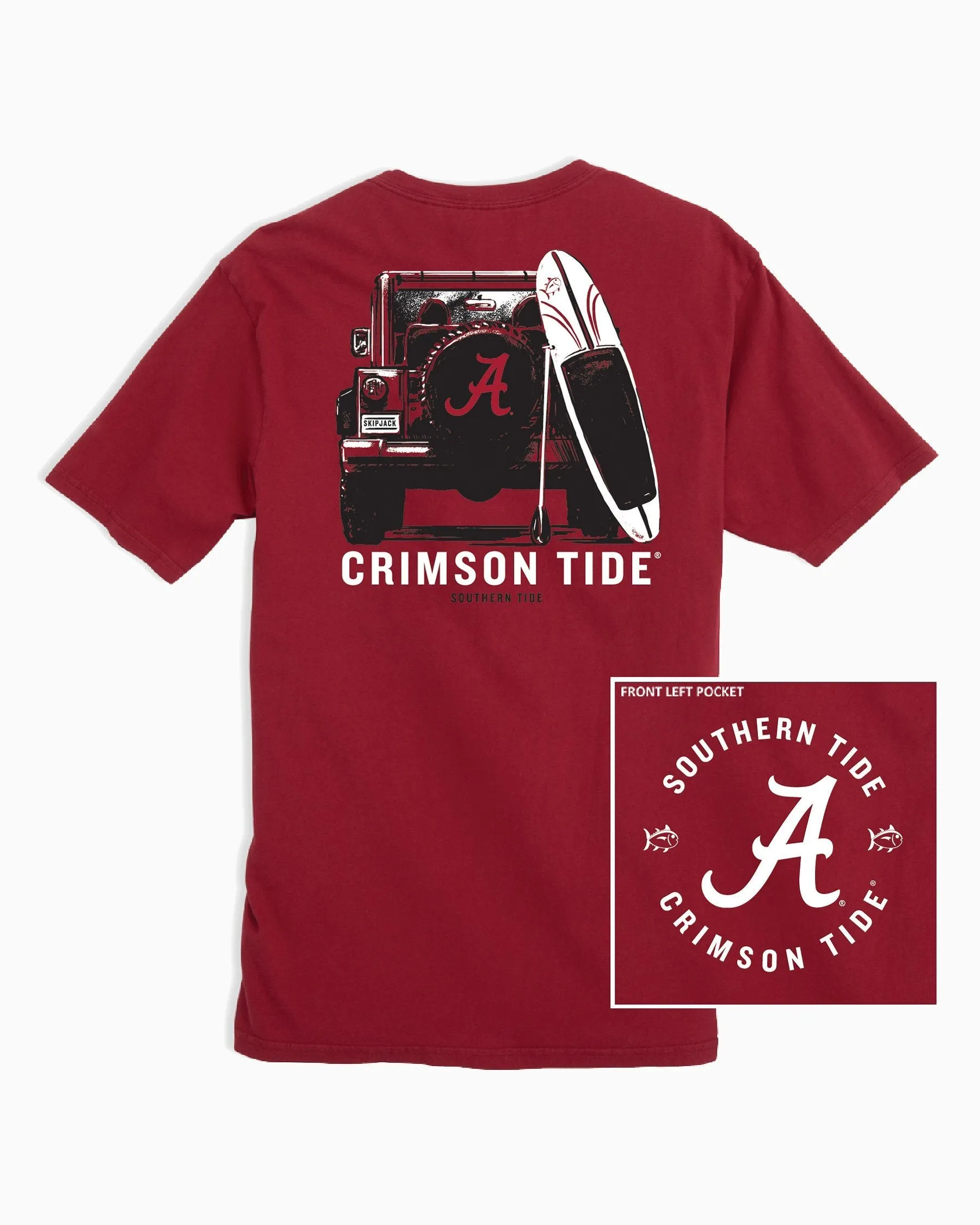 Alabama Crimson Tide Road Trip Short Sleeve T-Shirt