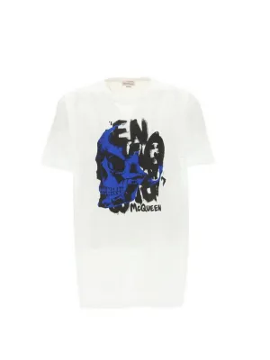 Alexander McQueen Printed Crewneck T-Shirt