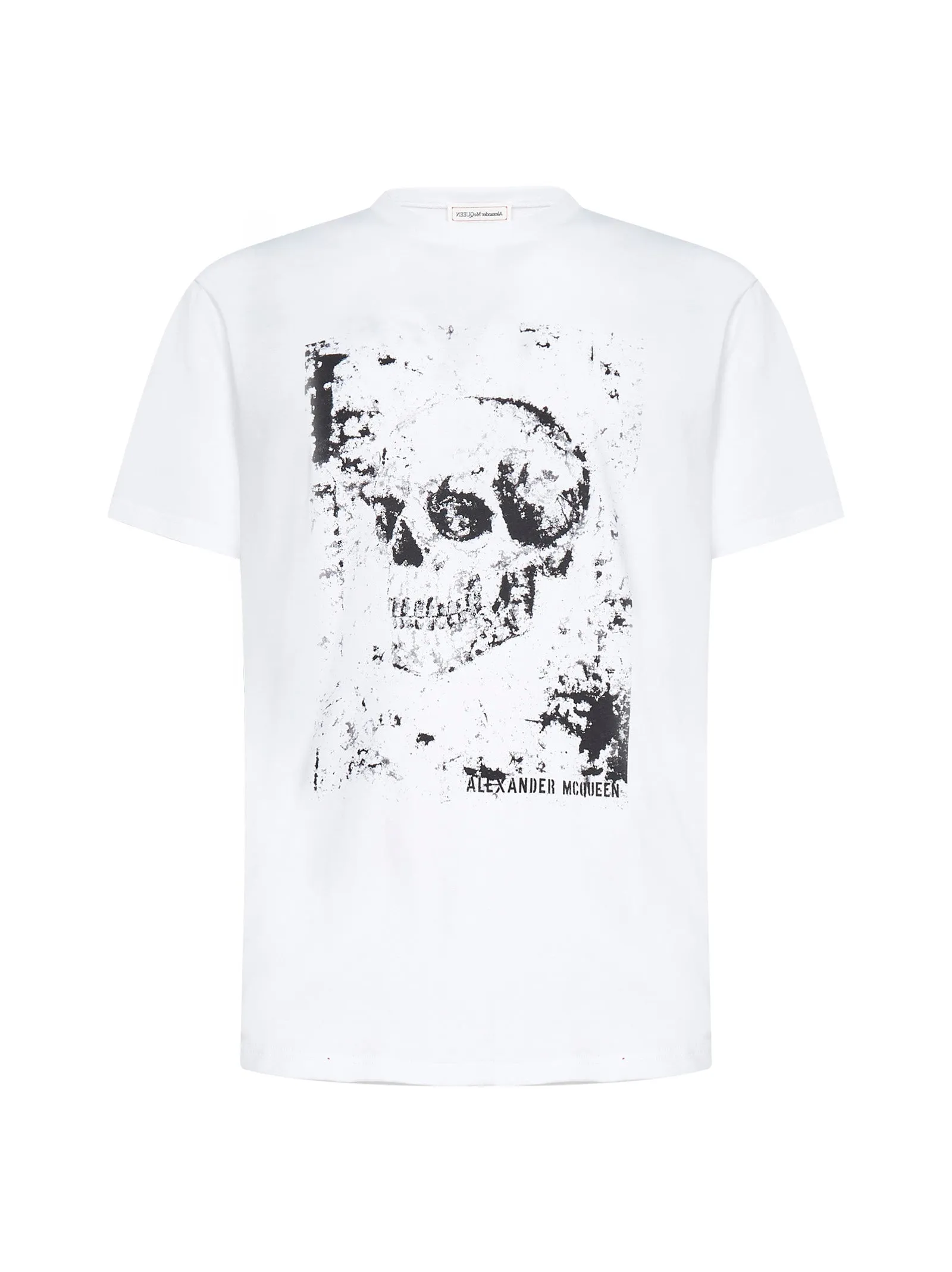 Alexander McQueen Skull Printed Crewneck T-Shirt