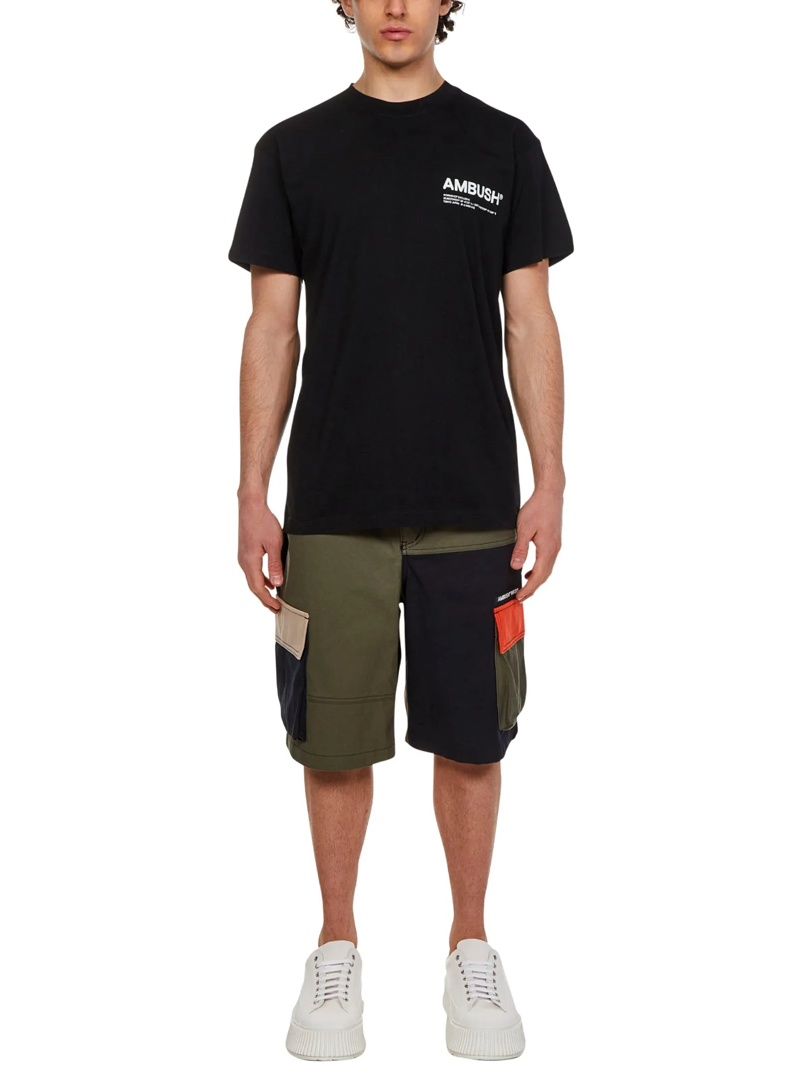 Ambush Logo Printed Crewneck T-Shirt