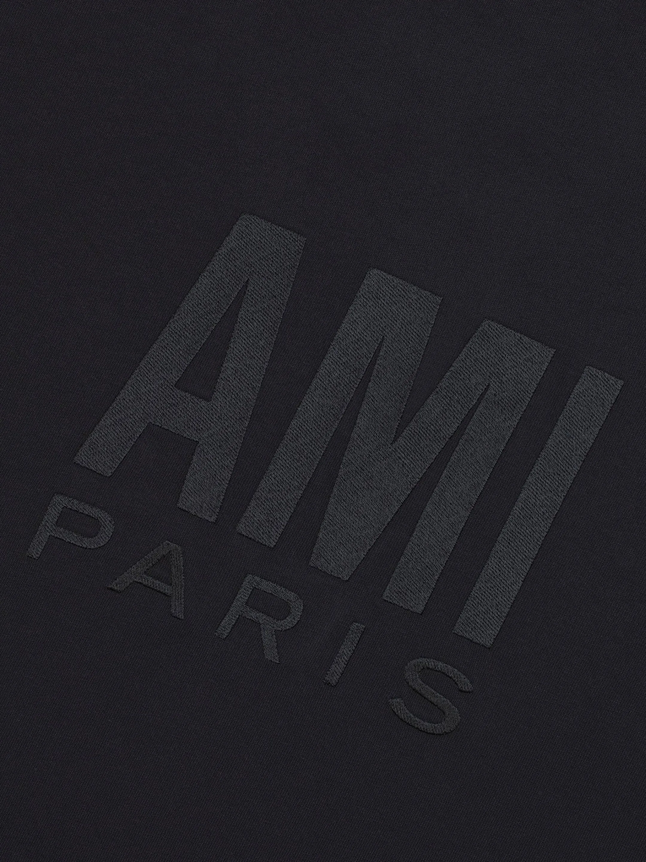 AMI Logo Printed Crewneck T-Shirt
