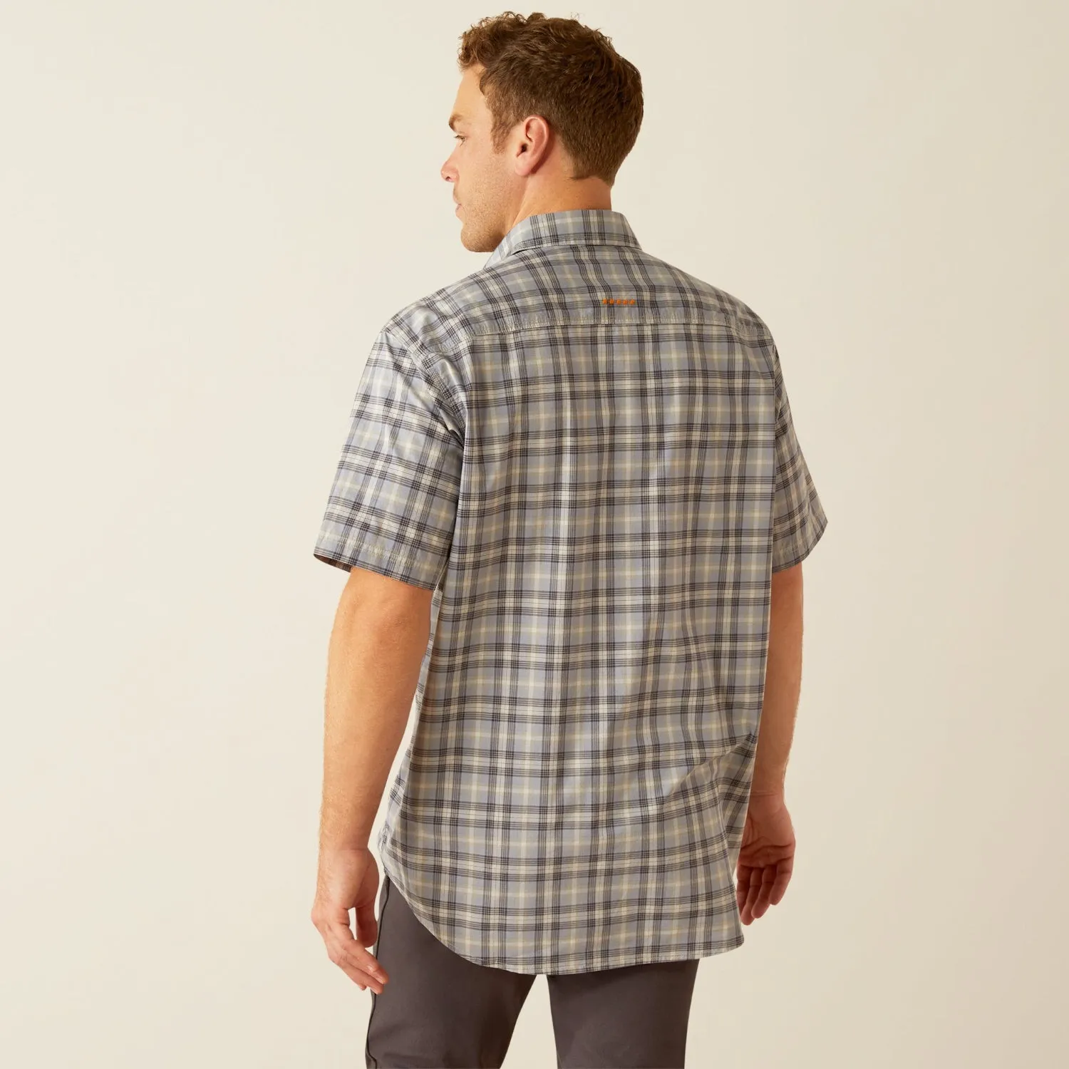 Ariat Men's Made Tough Durastretch Button-Down Short Sleeve Work Shirt