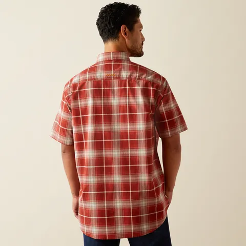Ariat Men's Made Tough Durastretch Button-Down Short Sleeve Work Shirt