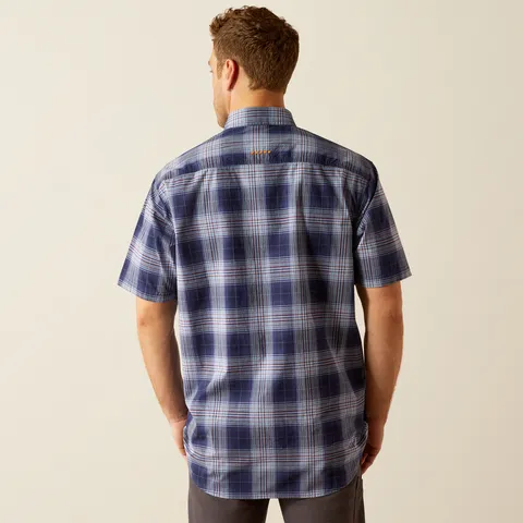 Ariat Men's Made Tough Durastretch Button-Down Short Sleeve Work Shirt