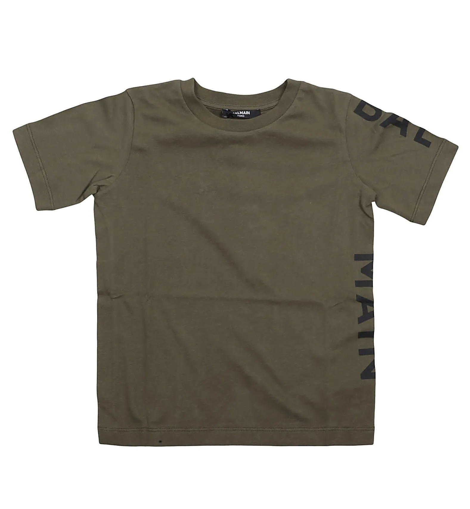 Balmain Kids Logo Printed Crewneck T-Shirt