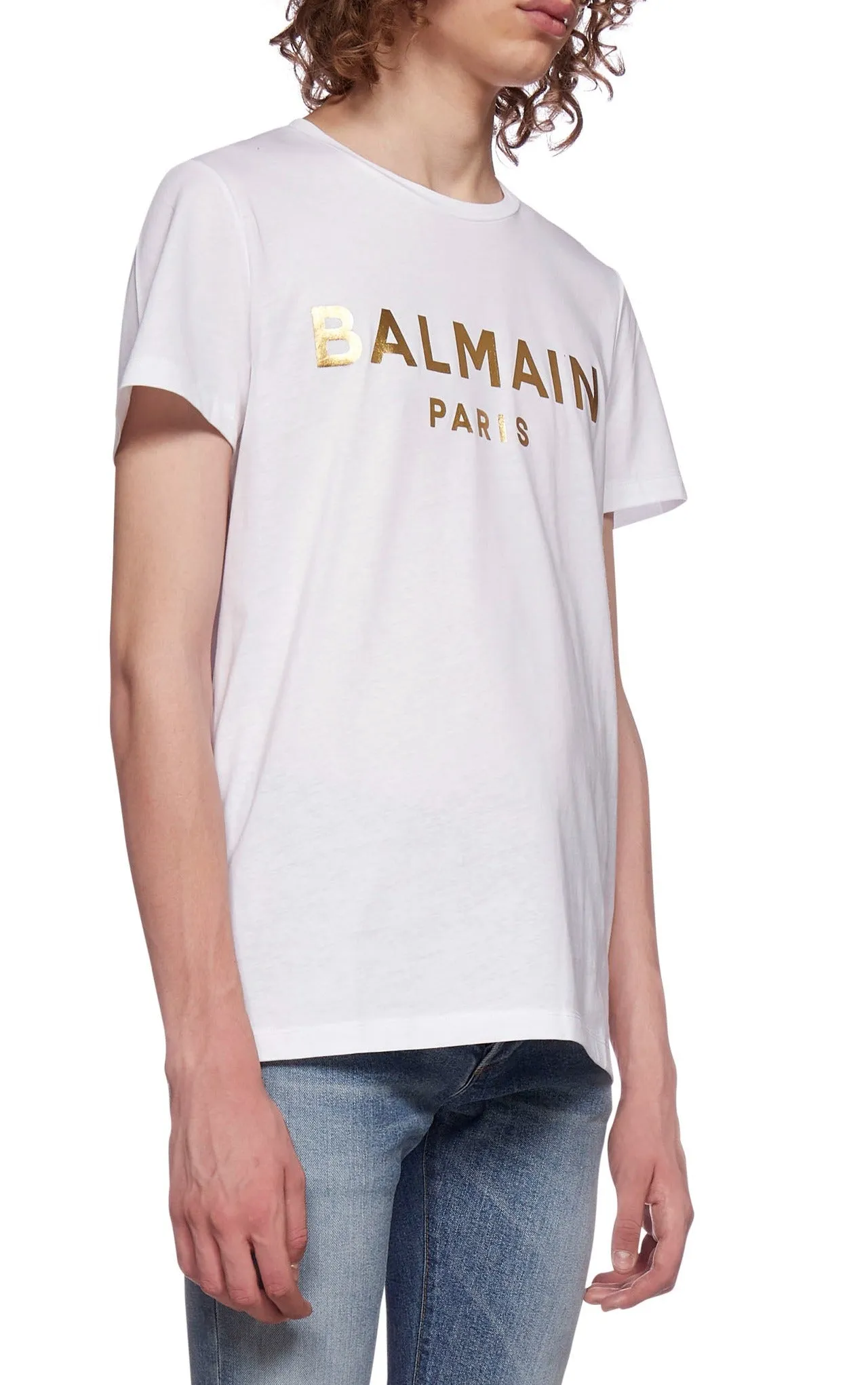 Balmain Logo Printed T-Shirt