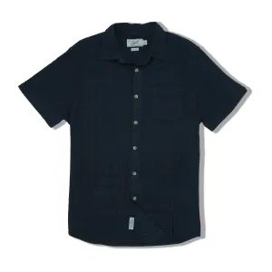 Bamboo Dobby Short Sleeve Shirt - Blue Wing Teal