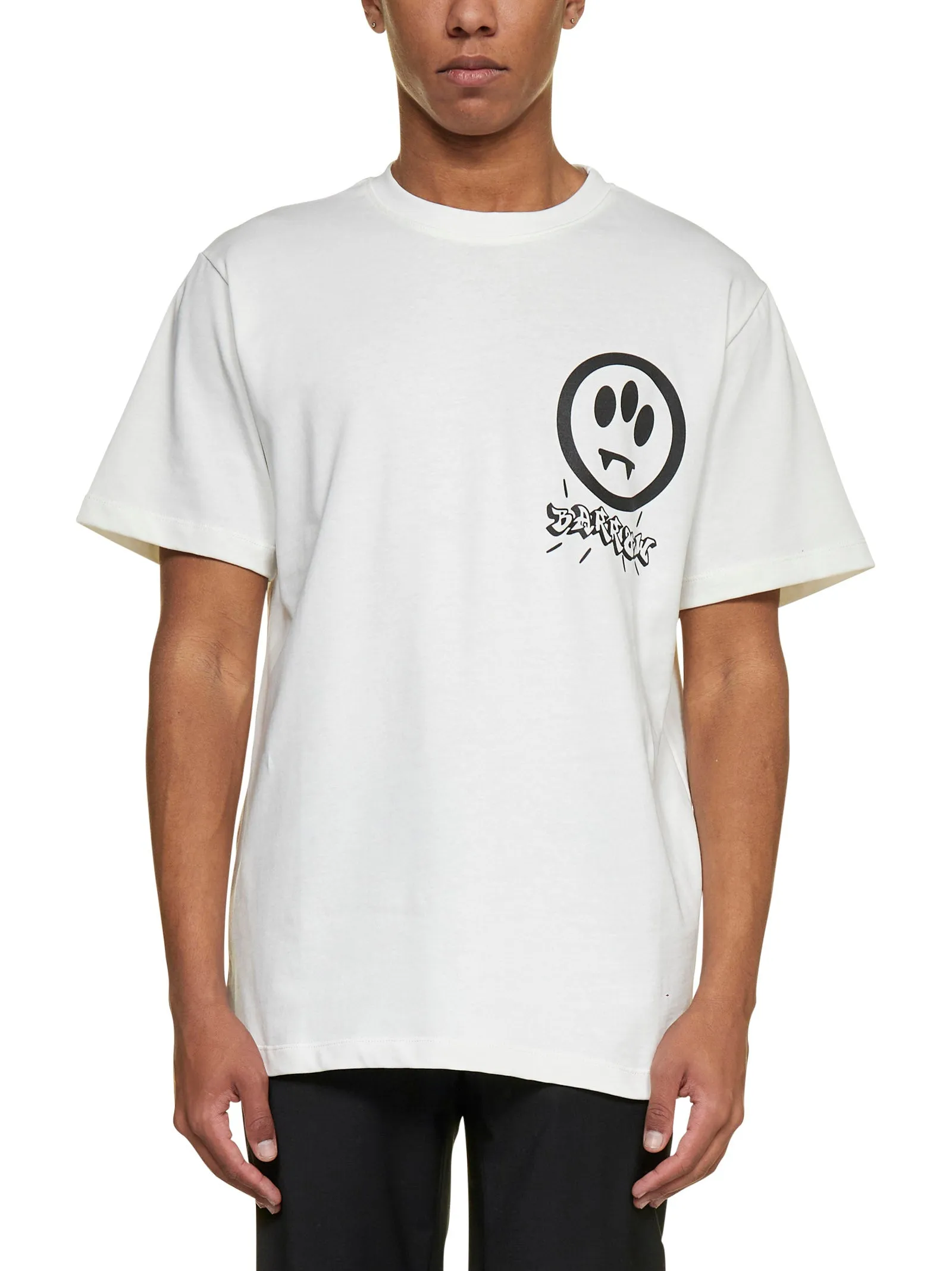 Barrow Logo Printed Crewneck T-Shirt