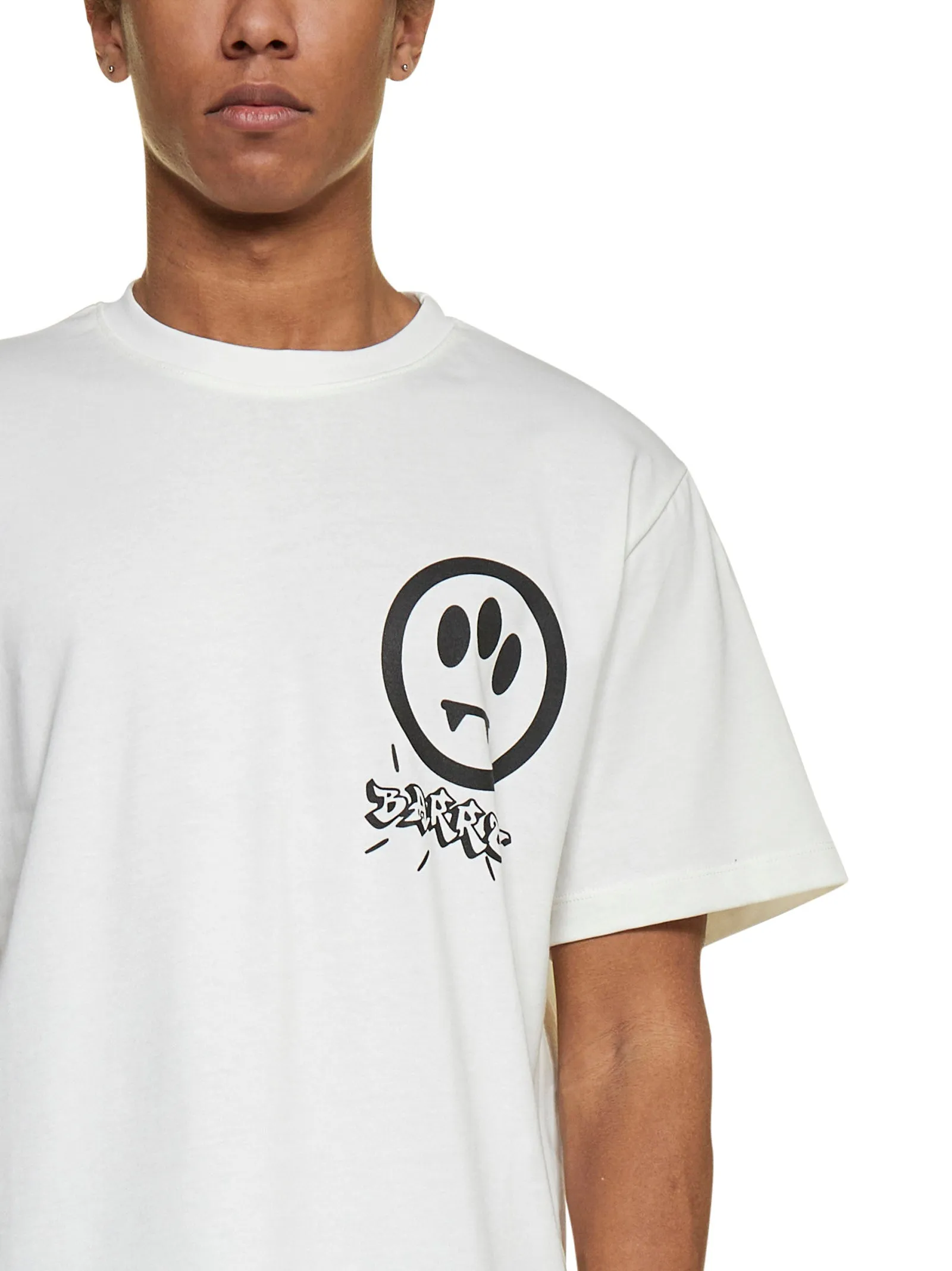 Barrow Logo Printed Crewneck T-Shirt