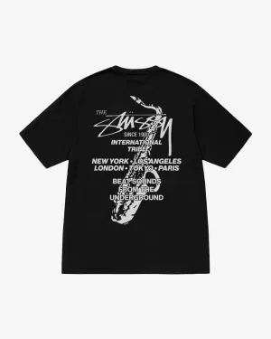 Beat Sounds Pigment Dyed Tee Black