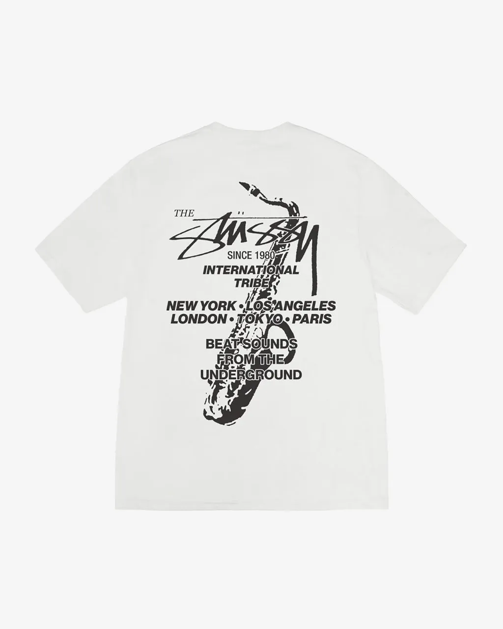 Beat Sounds Pigment Dyed Tee Natural