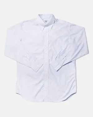BLUE/NAVY TATTERSALL DRESS SHIRT