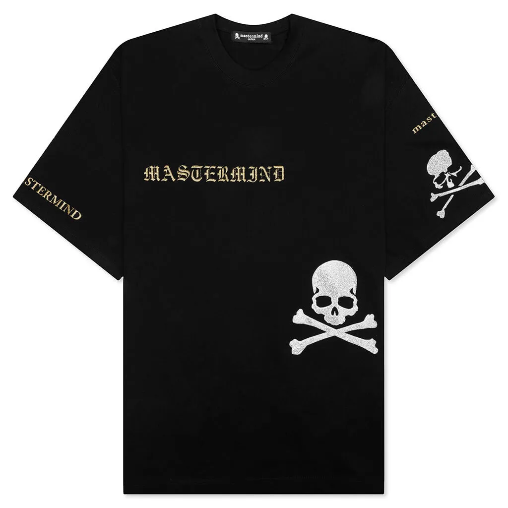 Boxy Multi Logo Tee - Black