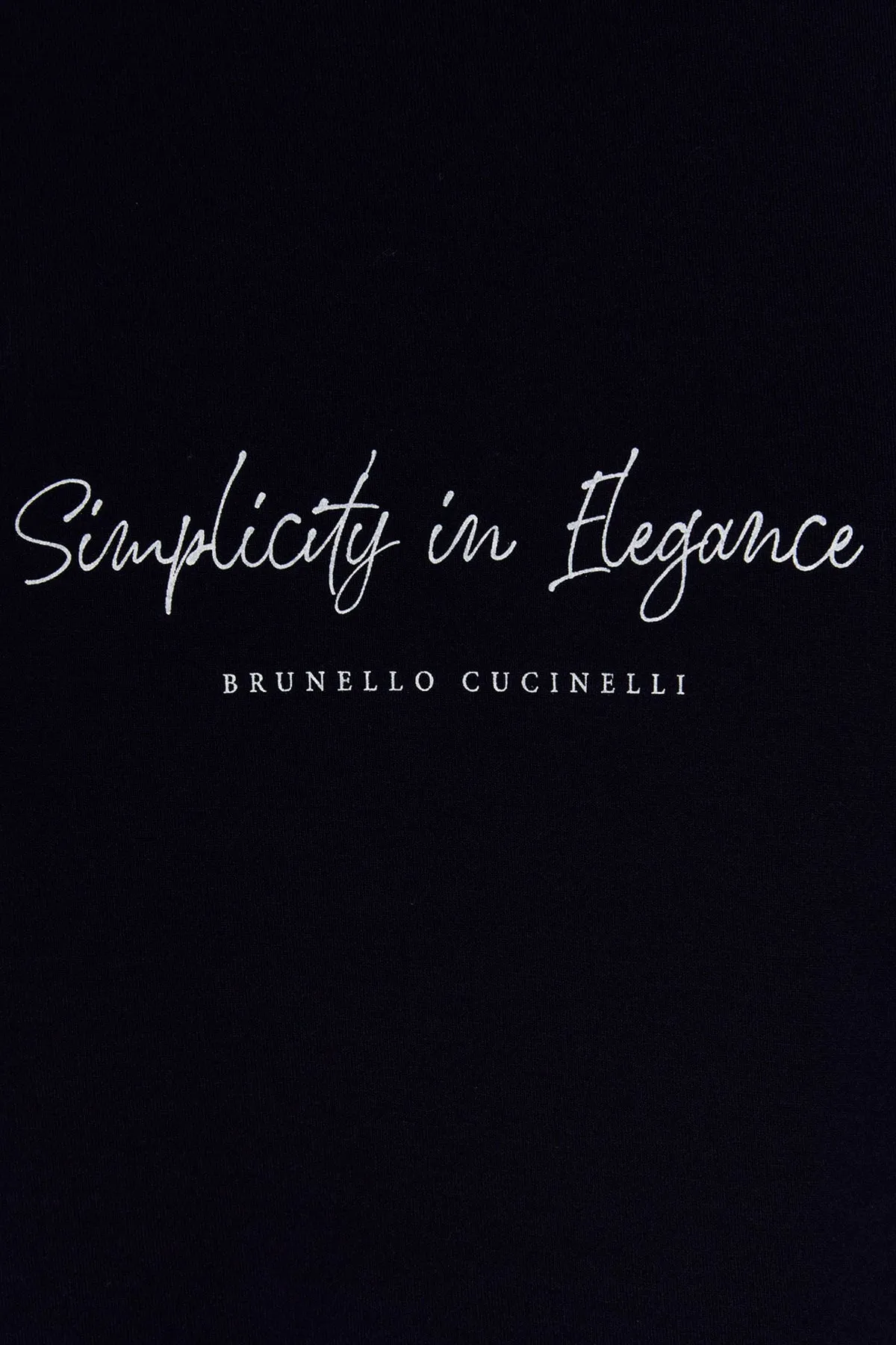 Brunello Cucinelli Logo Printed Crewneck T-Shirt
