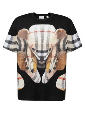 Burberry Thomas Bear Printed Crewneck T-Shirt