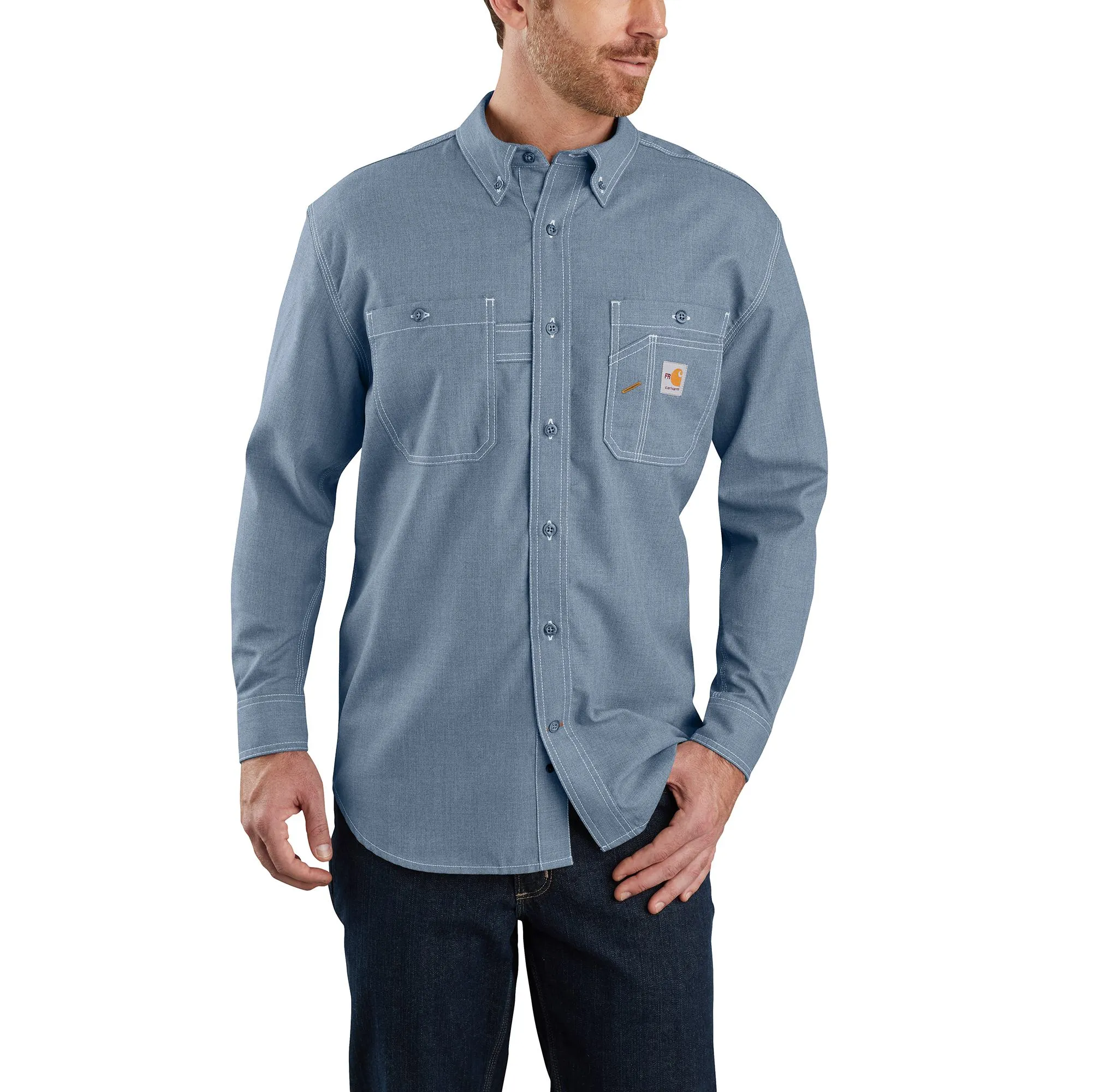 Carhartt Men's Flame Resistant Force® Lightweight Work Shirt