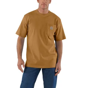 Carhartt Men's Short Sleeve Pocket T-Shirt_Carhartt Brown