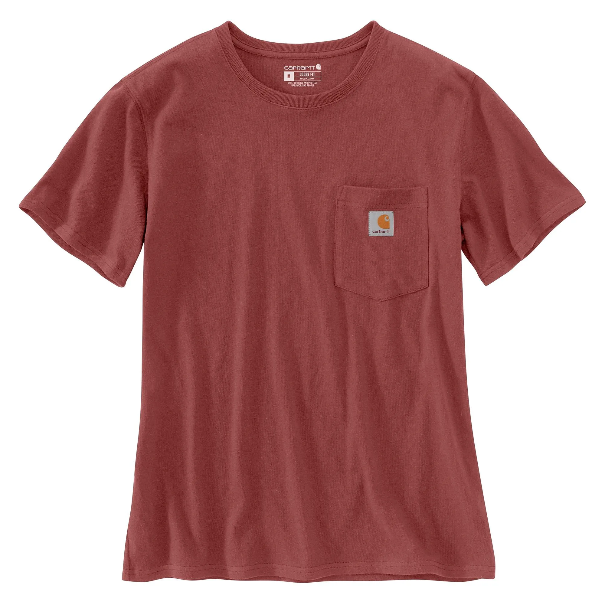 Carhartt Women's Short Sleeve Pocket T-Shirt_Barnwood