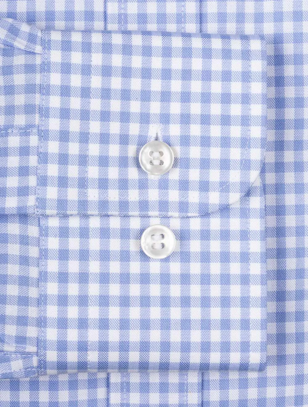 Check Buttondown Shirt Blue