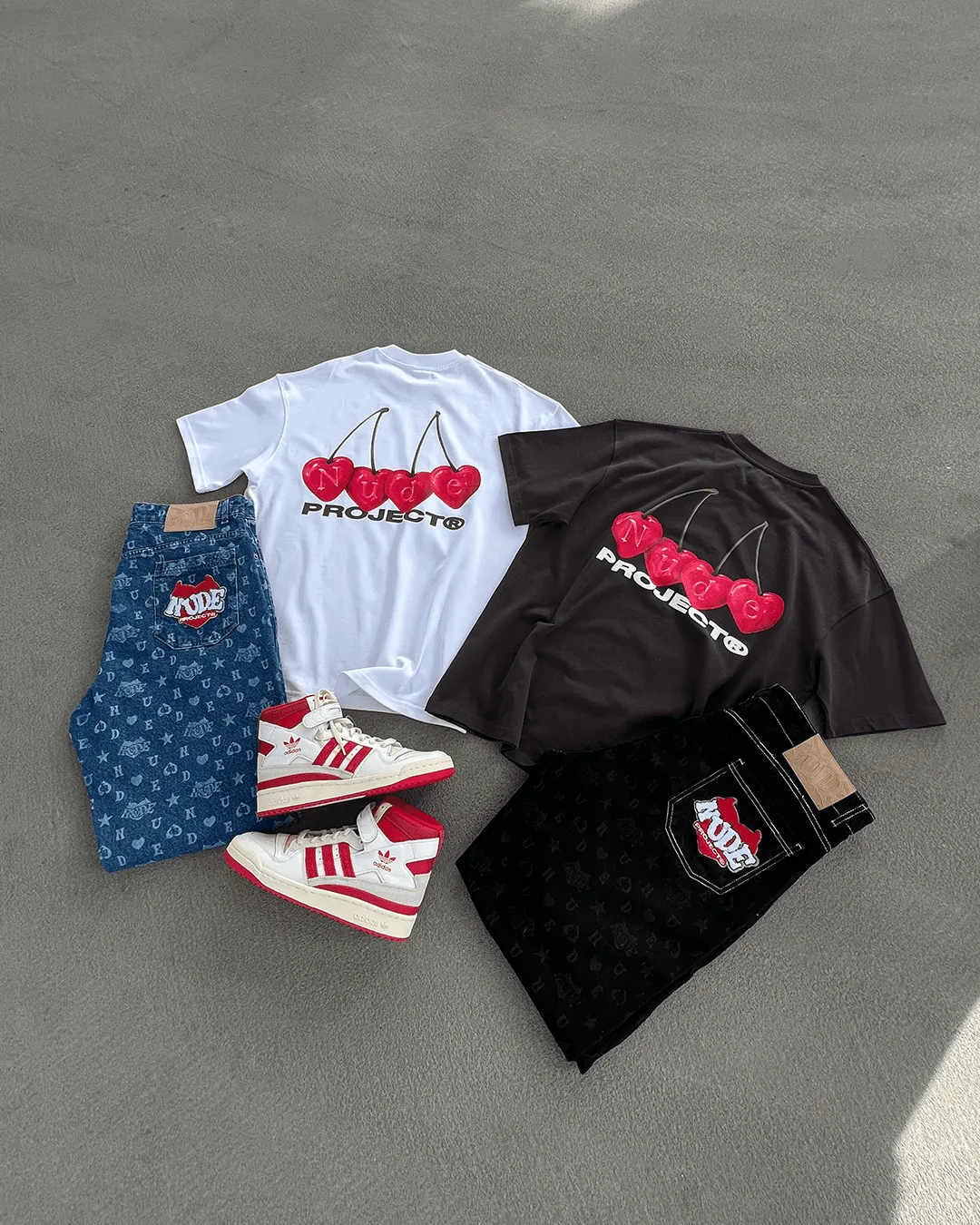Cherry Tee White