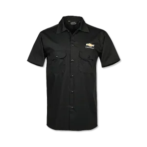 Chevrolet Gold Bowtie Work Shirt