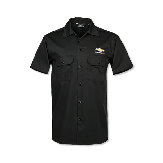 Chevrolet Gold Bowtie Work Shirt