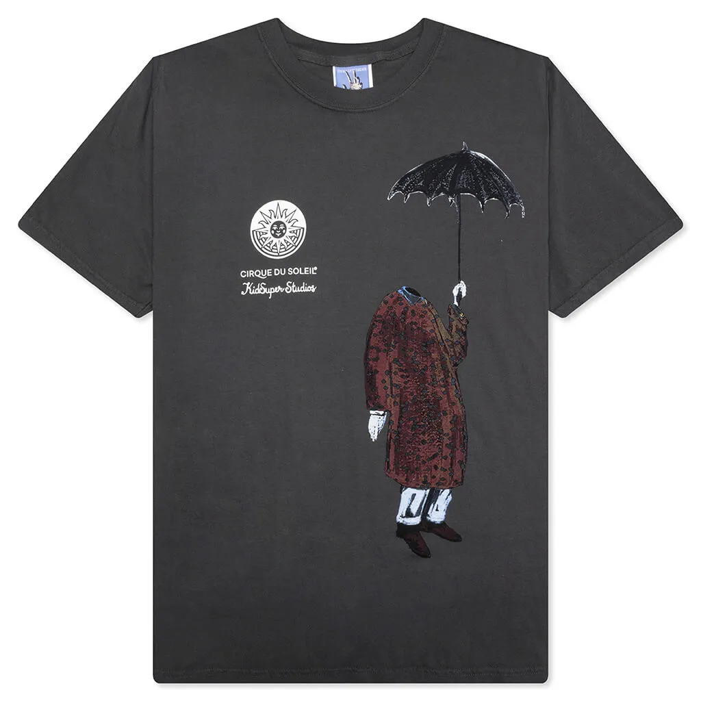 Cirque Du Soleil No Head Tee - Washed Black