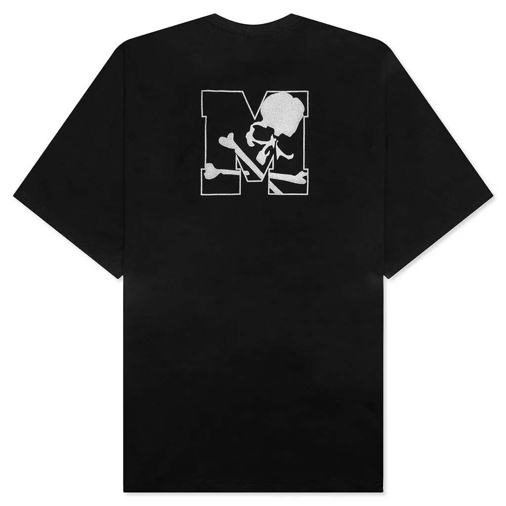 College Logo Tee - Black