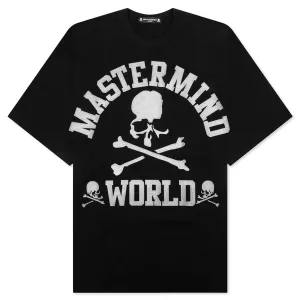 College Logo Tee - Black