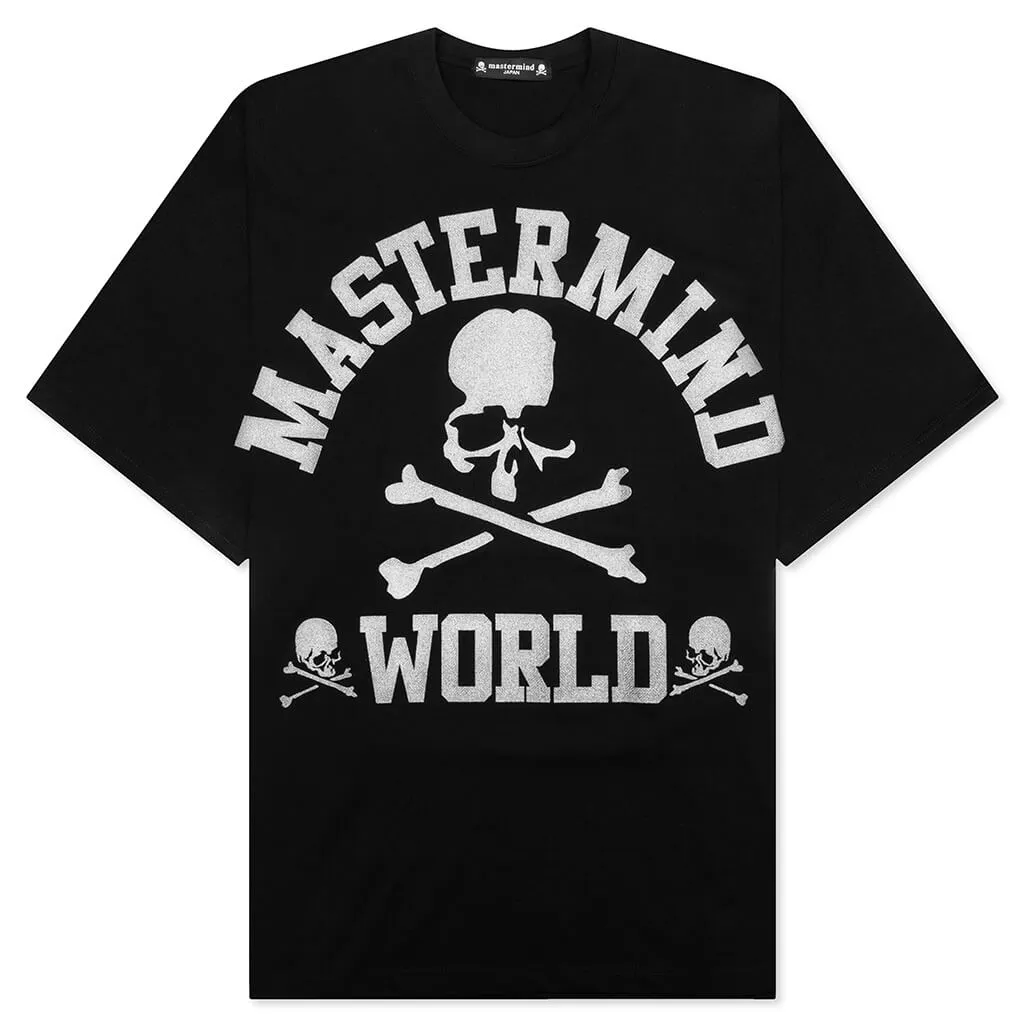 College Logo Tee - Black