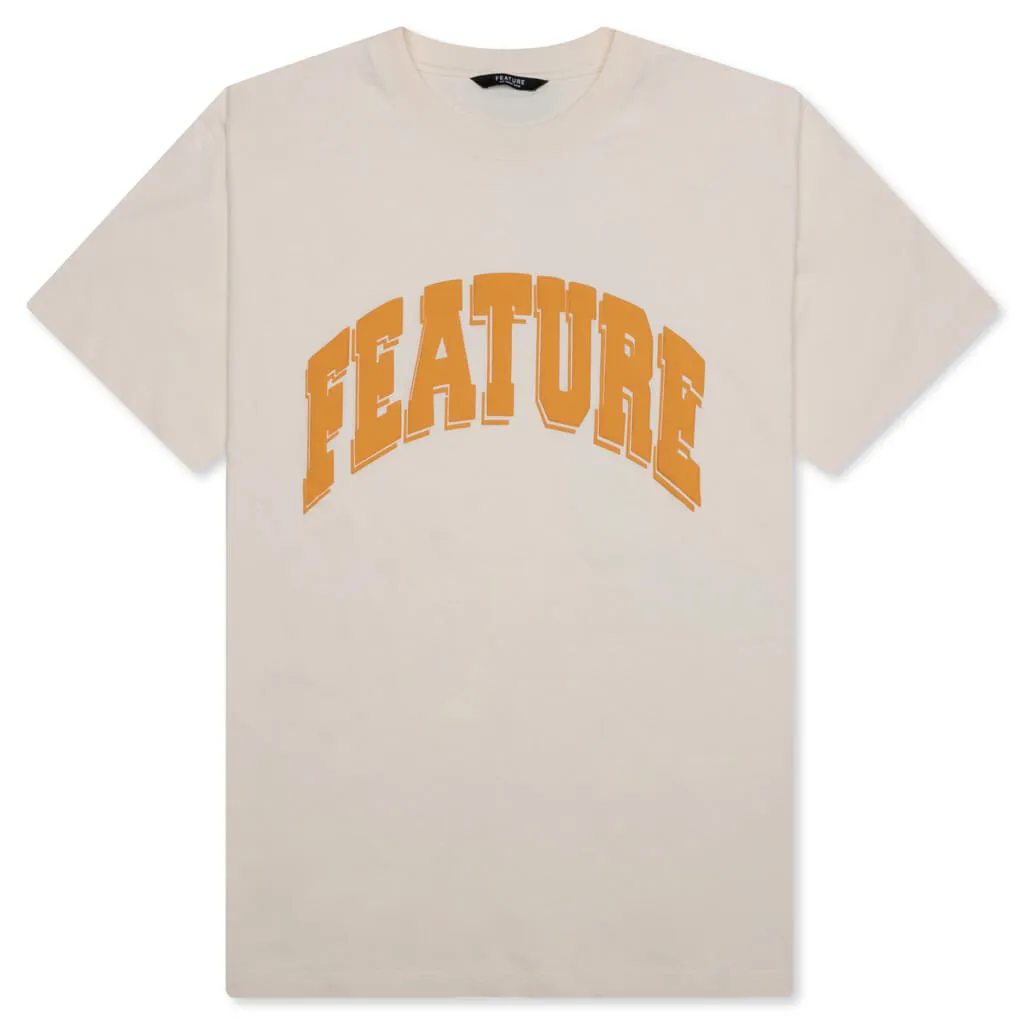 Collegiate Arch Tee - Cannoli Cream