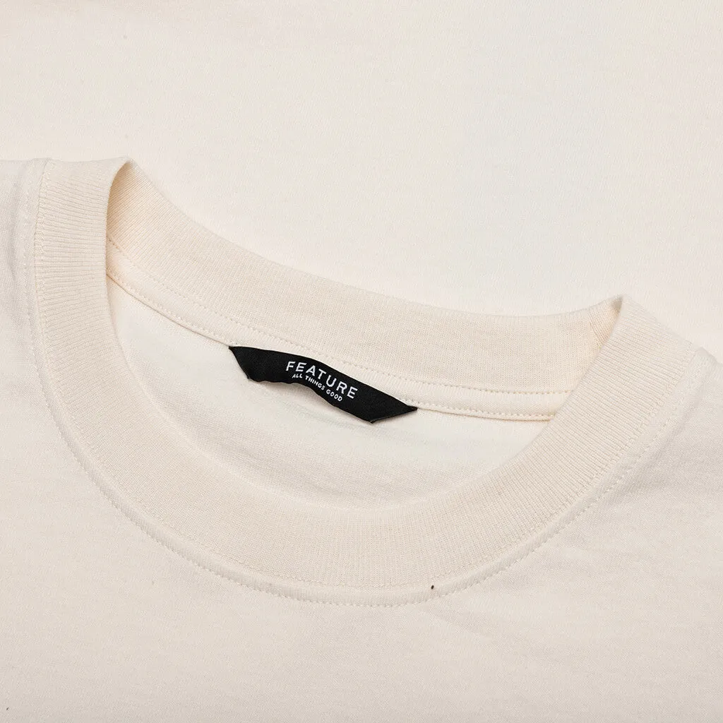 Collegiate Arch Tee - Cannoli Cream