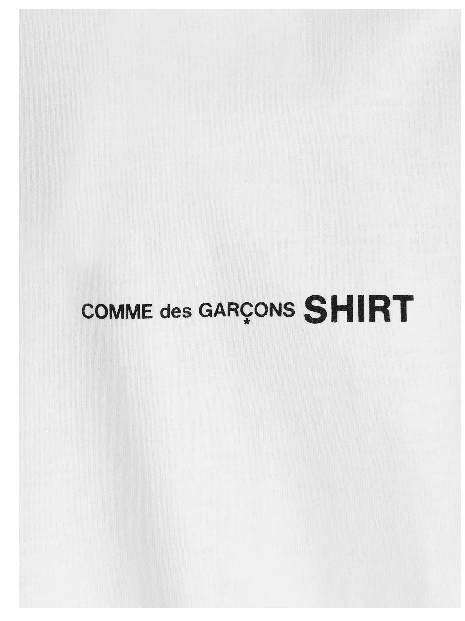 Comme des Garçons Shirt Logo Printed T-Shirt