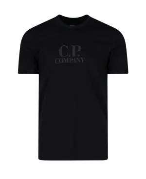 C.P. Company Logo Printed Crewneck T-Shirt