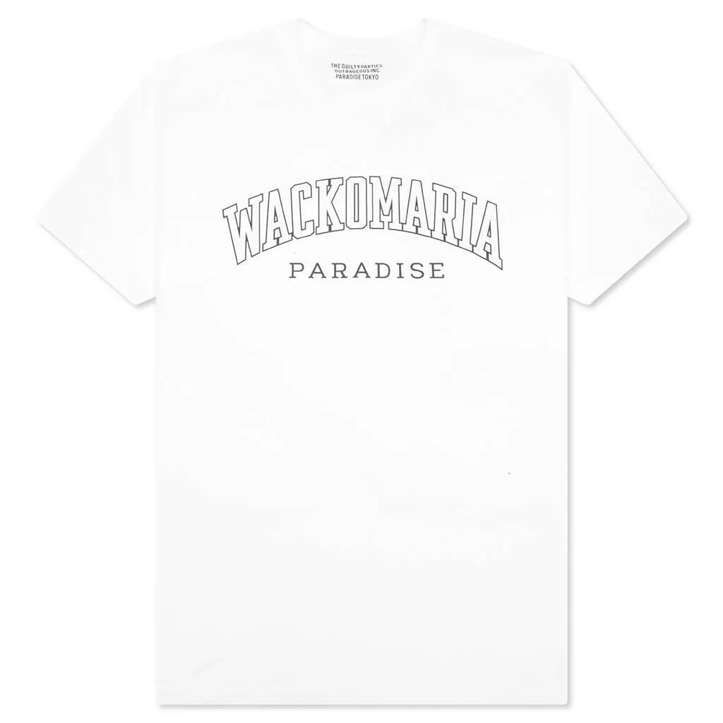 Crewneck T-Shirt Type 6 - White