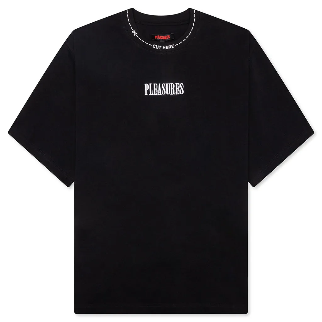 Cut Here Heavyweight Shirt - Black