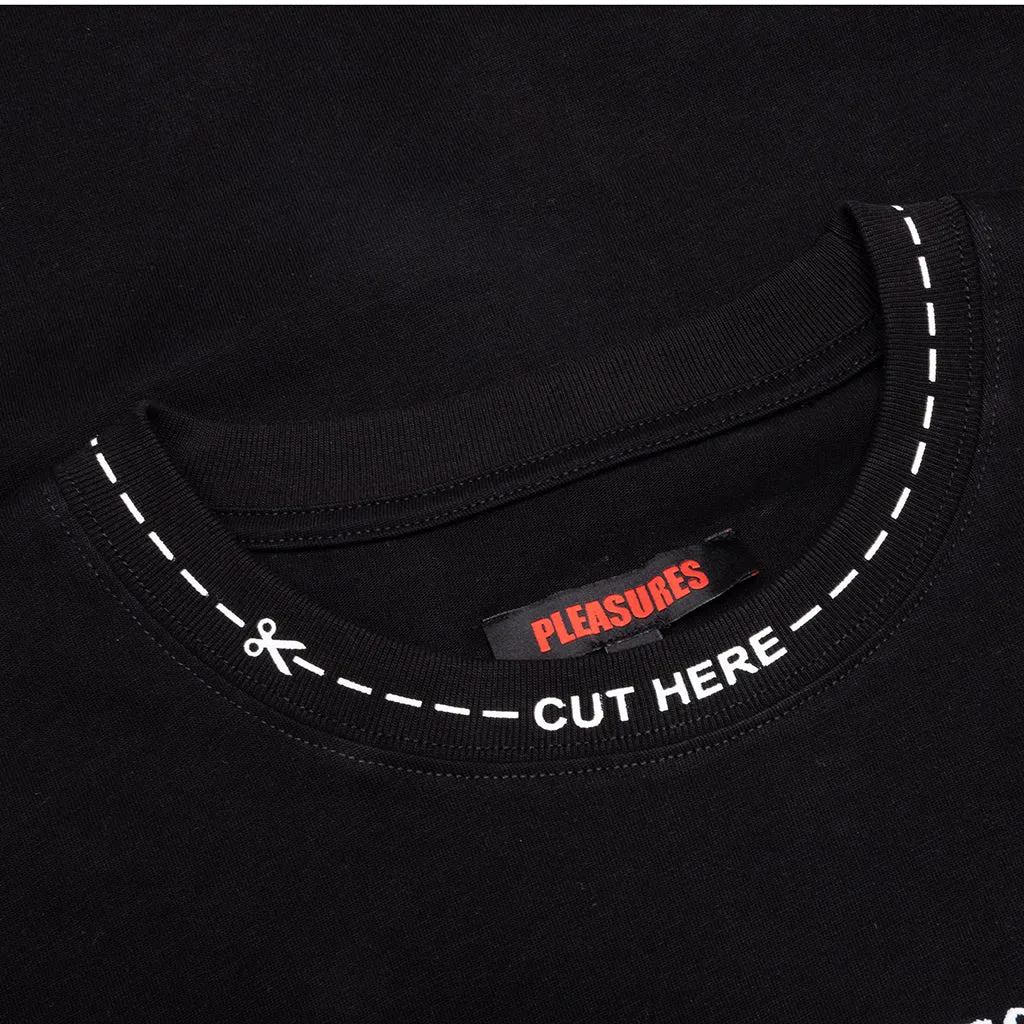 Cut Here Heavyweight Shirt - Black