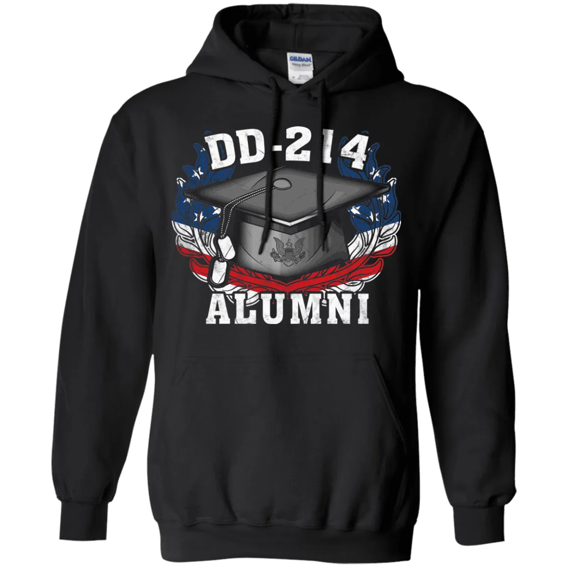 DD 214 Alumni Army Veteran Men Front T Shirts