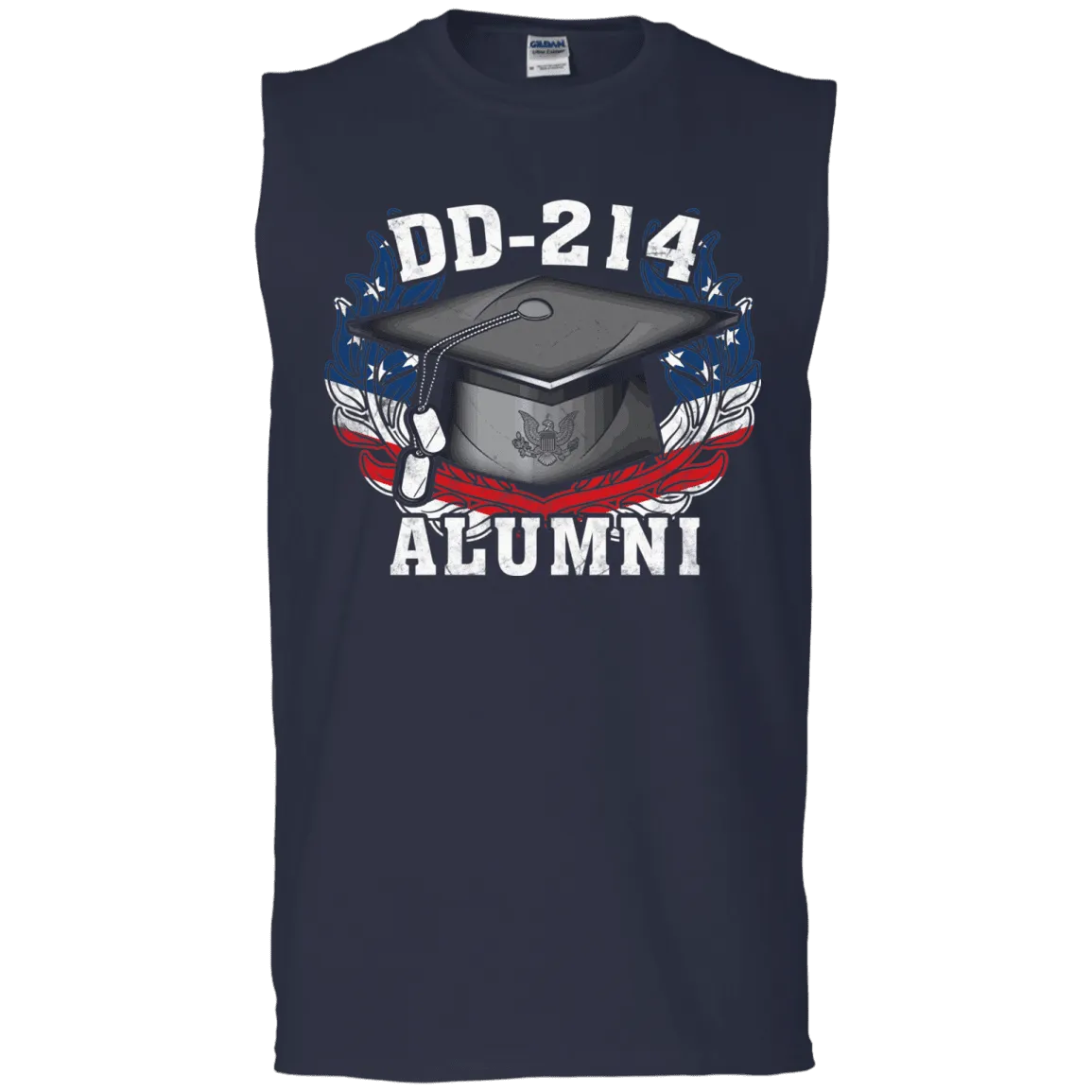 DD 214 Alumni Army Veteran Men Front T Shirts