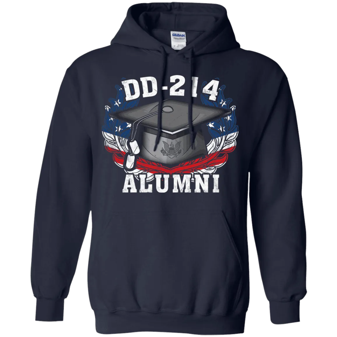 DD 214 Alumni Army Veteran Men Front T Shirts