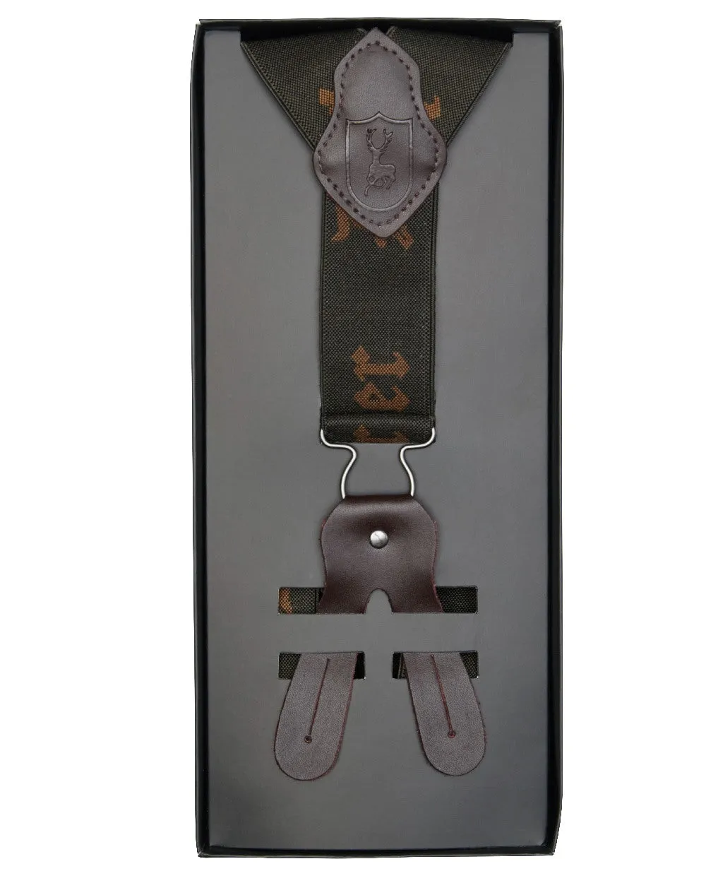 Deerhunter Logo Braces For Buttons