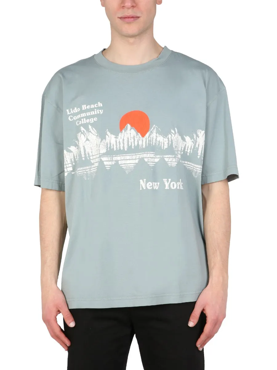 Diesel Printed Crewneck T-Shirt